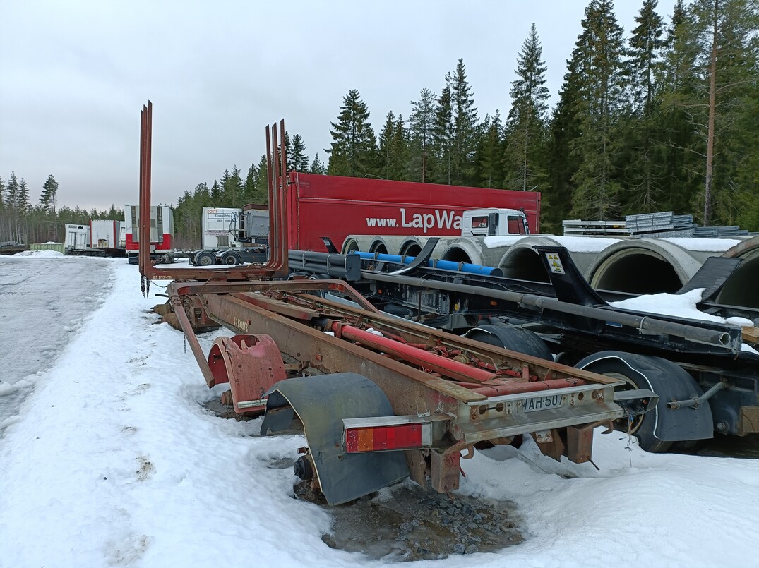 4 axles timber trailer leaf springs image